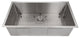 ZLINE Undermount Single Bowl Sink in Stainless Steel with Bottom Grid