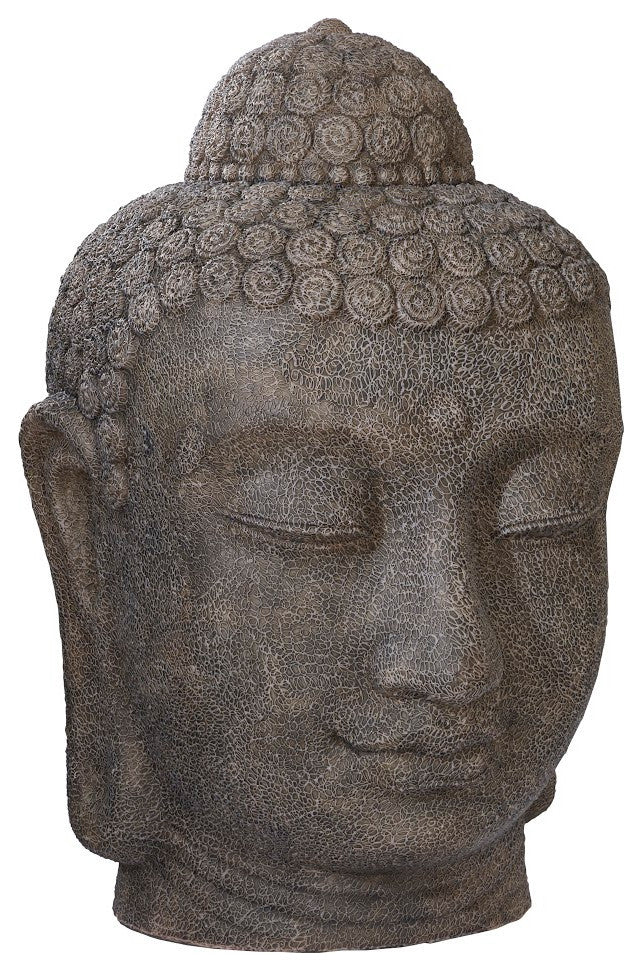Buddah Head Illuminated Sculpture