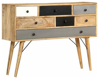 vidaXL Sideboard Buffet Console Table Sideboard with Drawers Solid Wood Mango