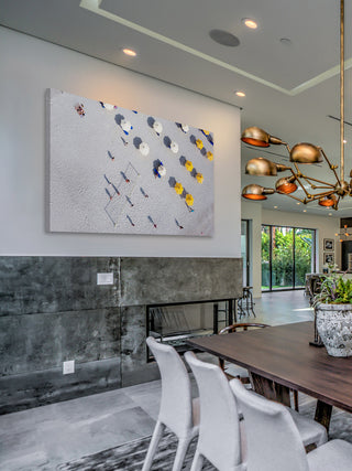 "Shadows" Painting Print on Wrapped Canvas