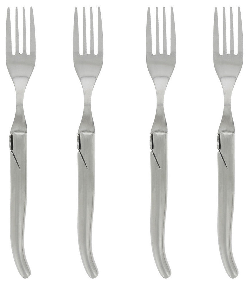 Laguiole Connoisseur Stainless Steel Steak Forks, Set Of 4
