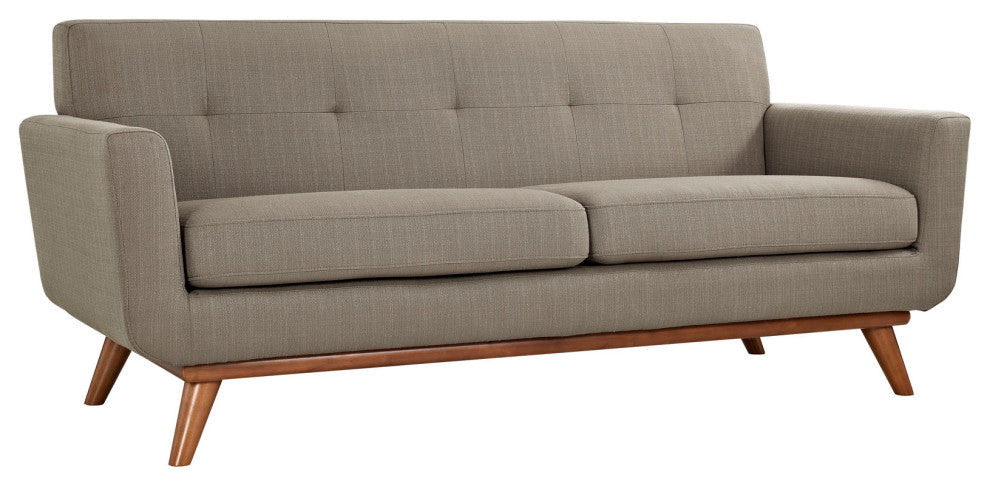 Modern Granite Engage Armchairs and Loveseat, 3-Piece Set