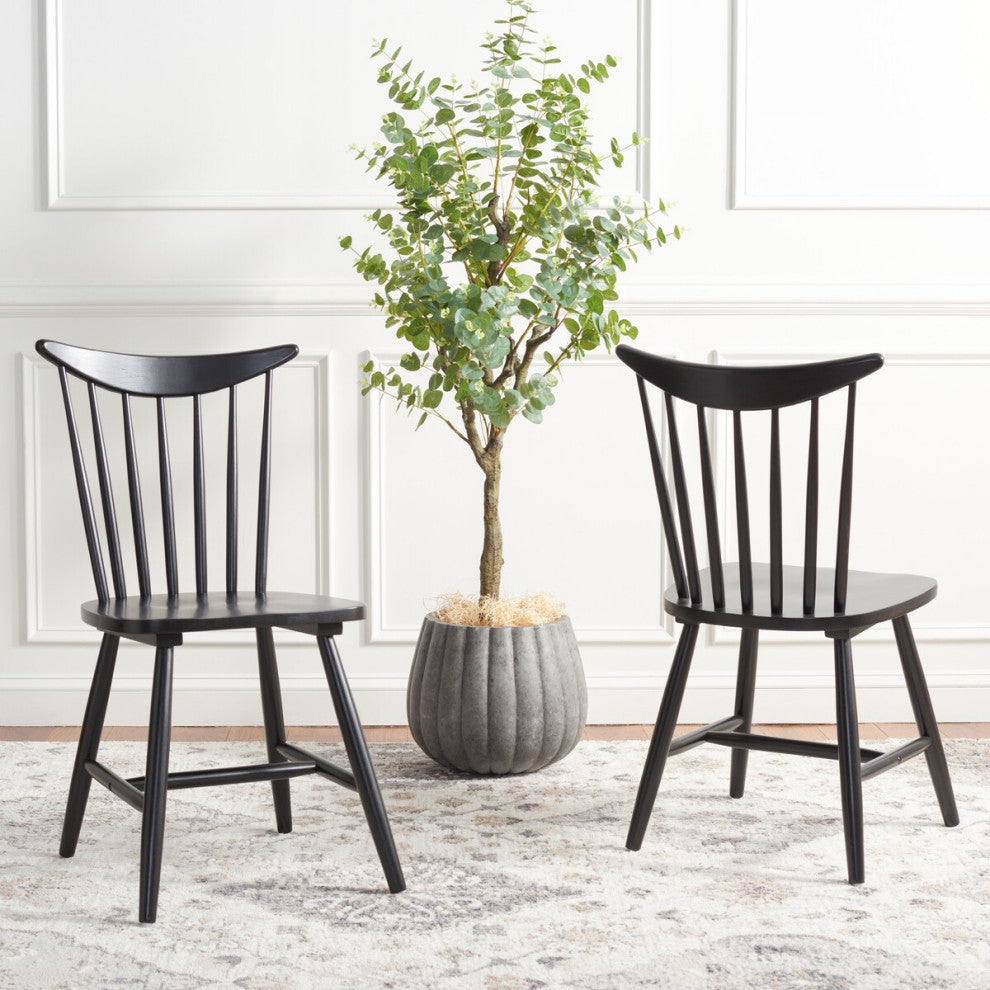Safavieh Jodan Dining Chair, Black