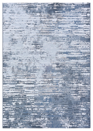 Serenity Cryptic Area Rug, Grey-Opal, 2'2"x7'10" Runner