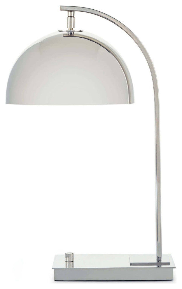 Otto Desk Lamp, Nickel
