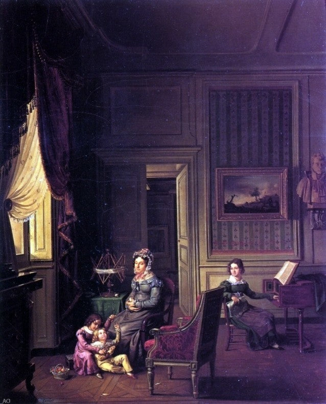 Michel Philibert Genod Madame de Vaugelas Wall Decal