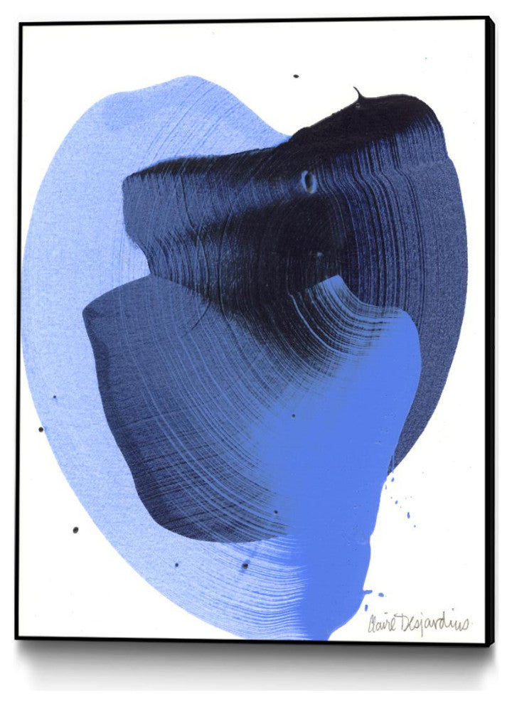 "The space in between 43" Framed Canvas by Giant Art 24"x32"