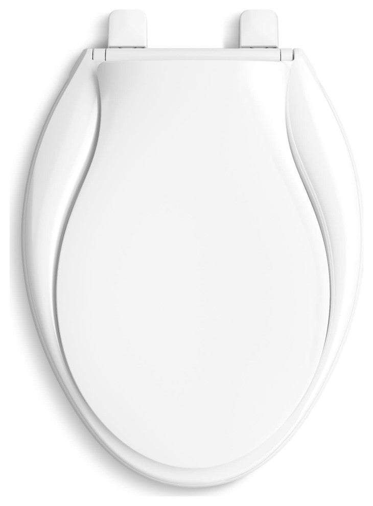 Kohler K-4732-RL Transitions Elongated Closed-Front Toilet Seat - White