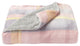 LHC Poly Fleece Sherpa Throw Blanket, Modern Blush