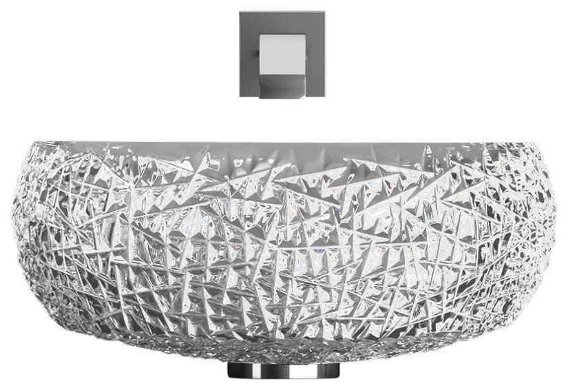 Serea Luxury Crystal Bathroom Sink