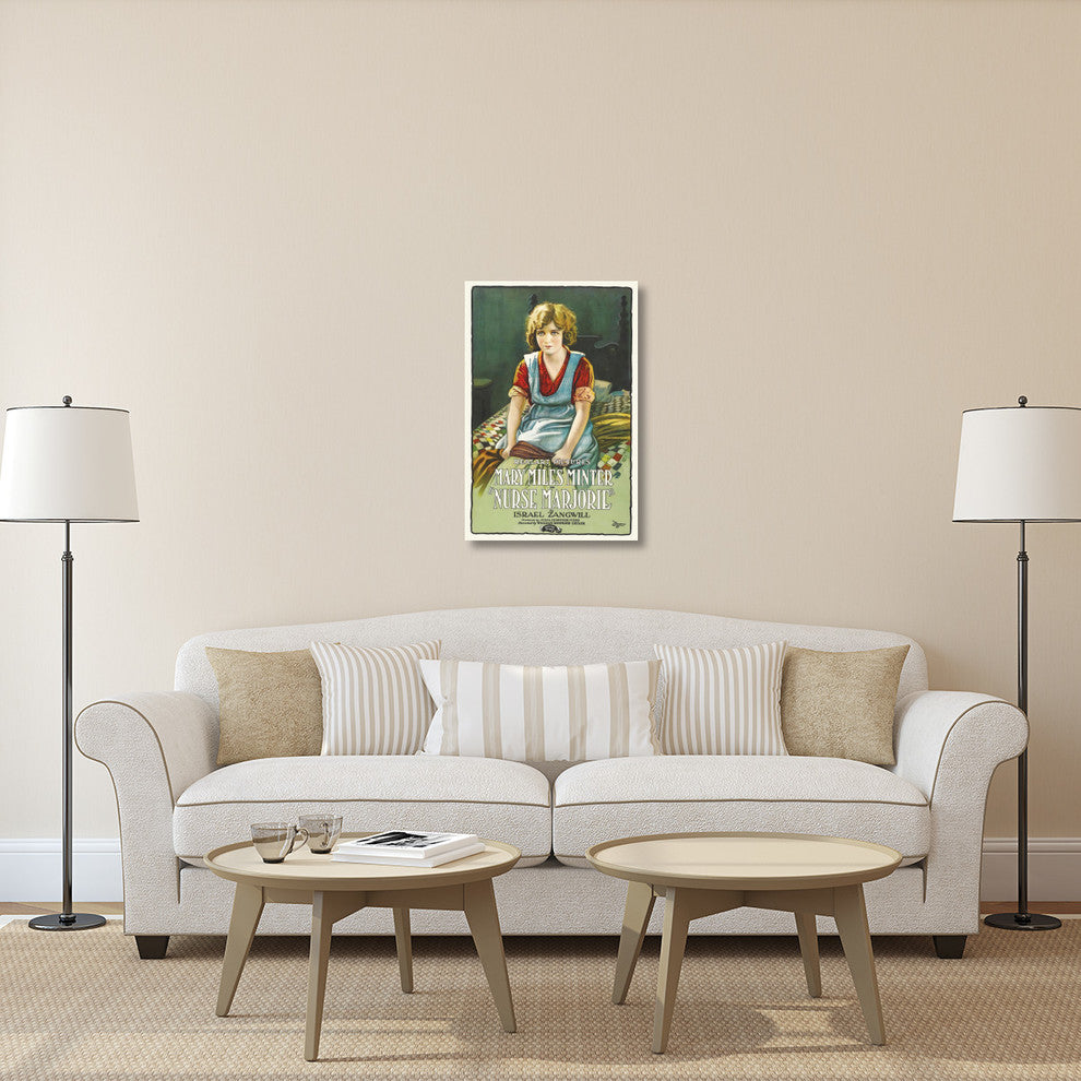 "nurse-marjorie-1920" Stretched Canvas Giclee by Hollywood Photo Archive, 24x36"