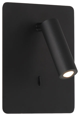 Villa LED Reading Light, Matte Black