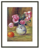 Vase De Roses Et Orange