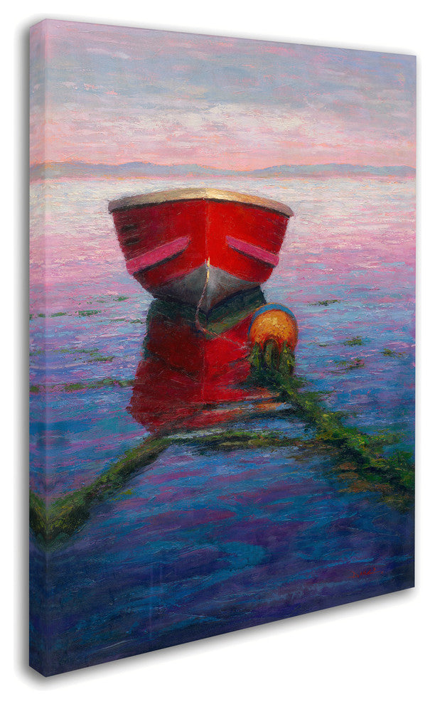 Daniel Moises 'Tranquilty' Canvas Art