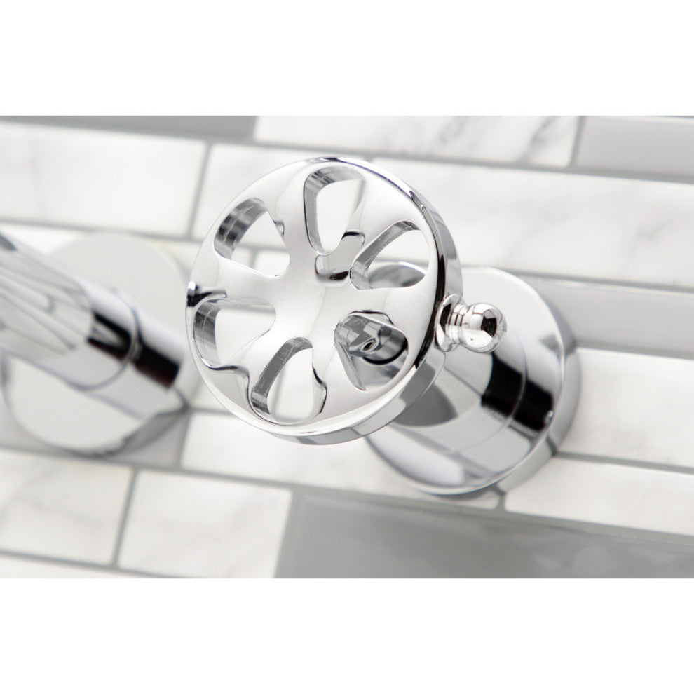 KS8041RX Wall Mount Tub Faucet, Polished Chrome
