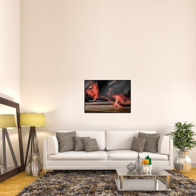 "Flame(Nco)" Framed Canvas Giclee by Izidor Gasperlin, 41x29"