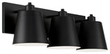 Capital Lighting 151331 Alden 3 Light 24"W Vanity Light - Matte Black