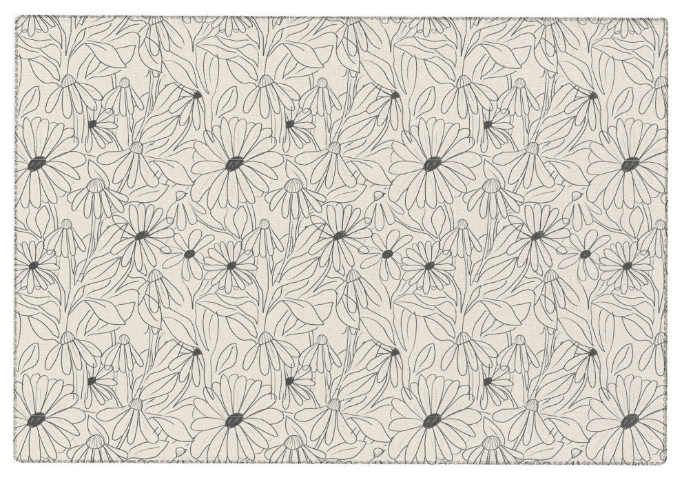 Alja Horvat Vintage Blooming Area Rug