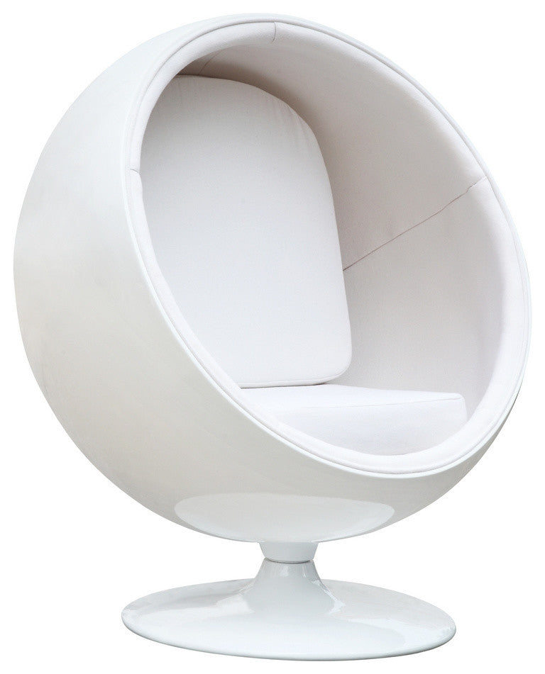 Modern Classics Ball Chair, White