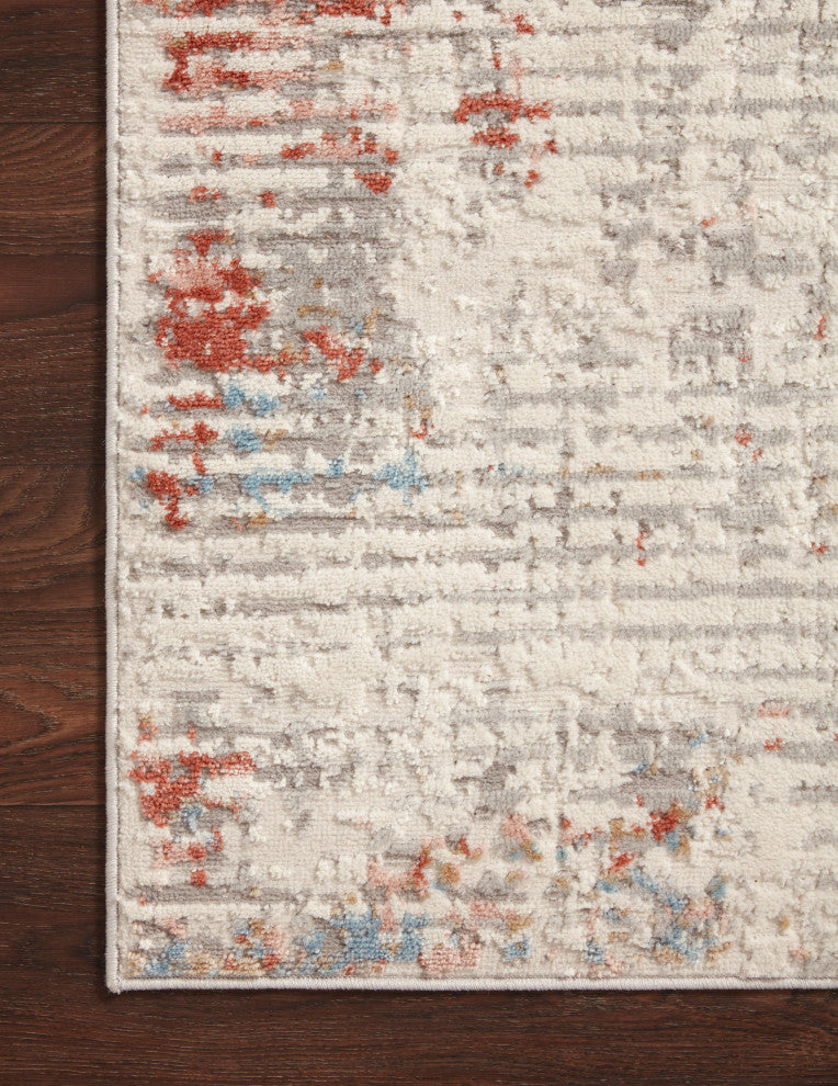Loloi II Estelle Ivory / Multi 2'-7" X 10'-0" Area Rug