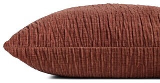 Loloi Pillow, Copper, 22''x22'', Cover With Down