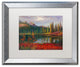 Daniel Moises 'Almost Winter' Matted Framed Art