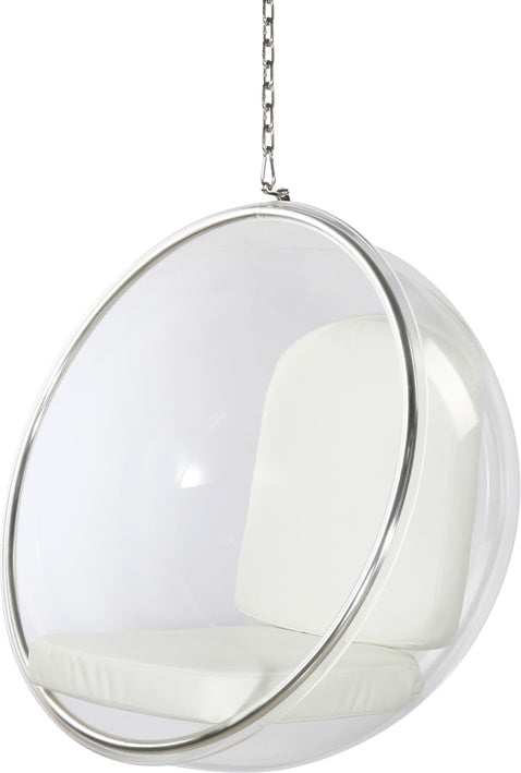 Aron Living Bubble Chair, White