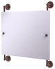 Prestige Regal Landscape Frameless Rail Mounted Mirror, Antique Copper