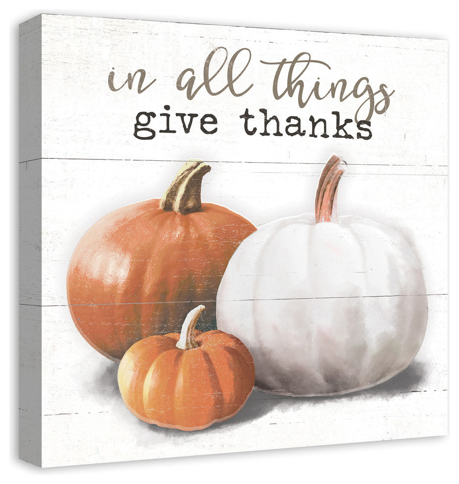 Give Thanks Print on Canvas
