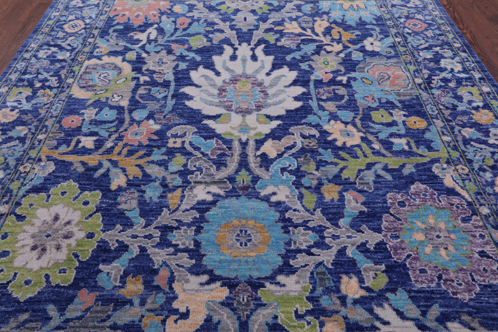 7' 10" X 10' 3" Turkish Oushak Handmade Wool Rug - Q15001