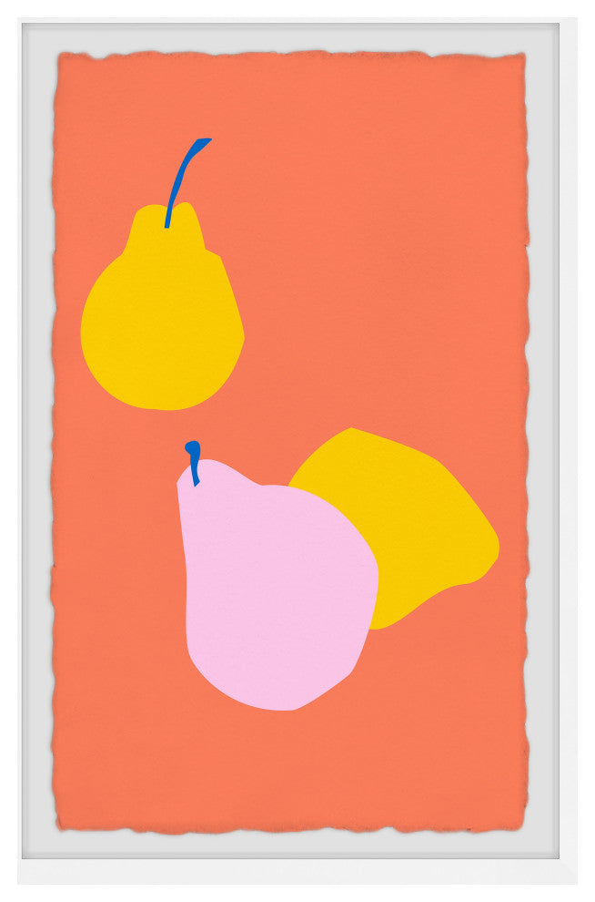 "Juicy Pears" Framed Painting Print, 8x12