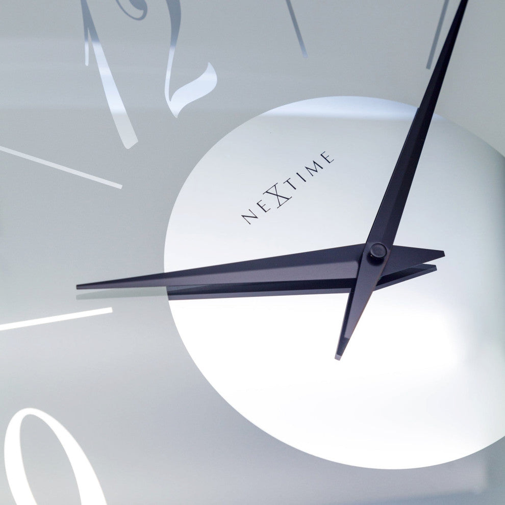 Dali, Frosted Glass Wall Clock, Round