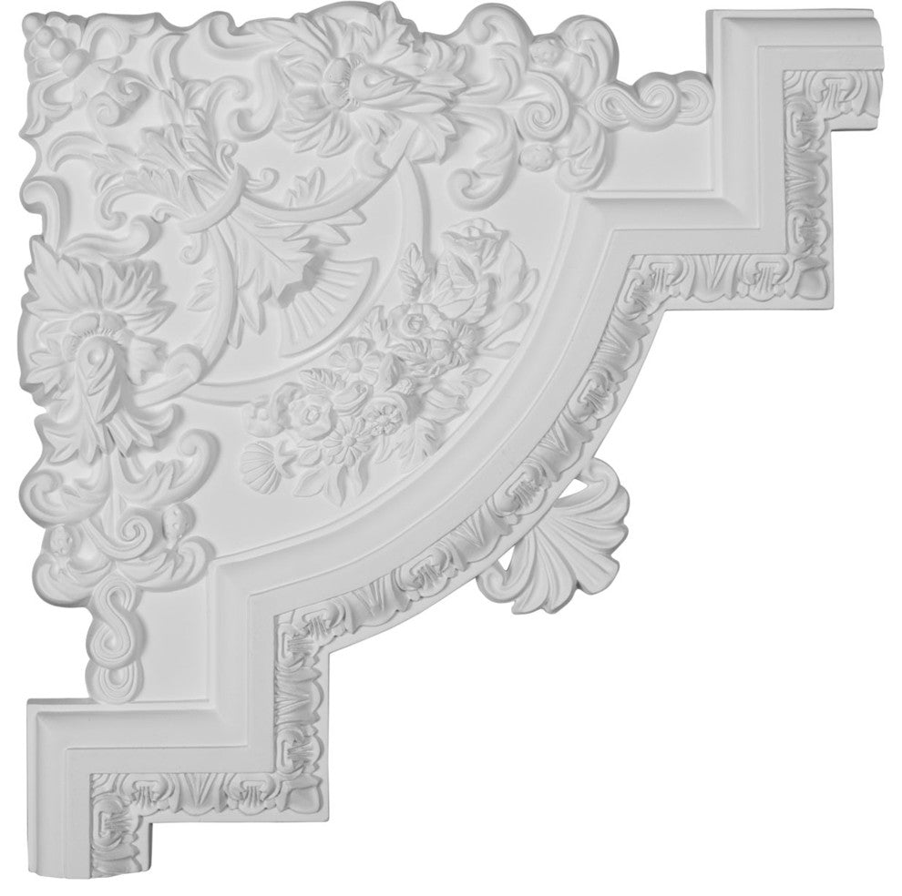 15 3/4"W  x 15 3/4"H x 1 1/8"P Emery Panel Moulding Corner