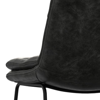 Danika Counter Height stool, Set of 2, Distressed Charcoal Grey