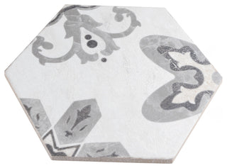 Mazzo Hex Deco Garden Porcelain Floor and Wall Tile