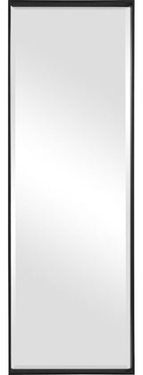 Uttermost Kahn Oversized Black Rectangular Mirror