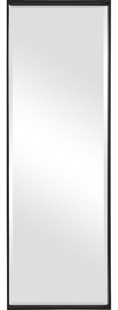 Uttermost Kahn Oversized Black Rectangular Mirror