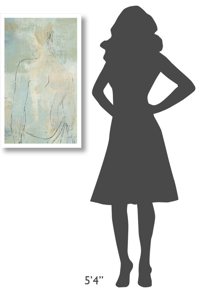 "Beauty in the Mist II Panel Crop" Paper Print by Anne Tavoletti, 19"x32"