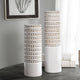 Uttermost Angelou White Vases, Set of 2