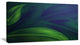Tropic Jungle Leaves Background, Floral Canvas Art Print, 32"x16"