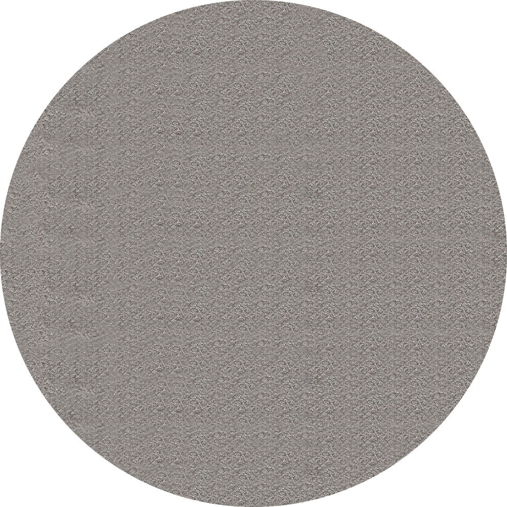 Rosedale Devine Gray 7'10" Round Area Rug