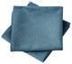 Milliken Plush Pillow Shell 2 Piece Set, Orion Blue, 20" X 20"