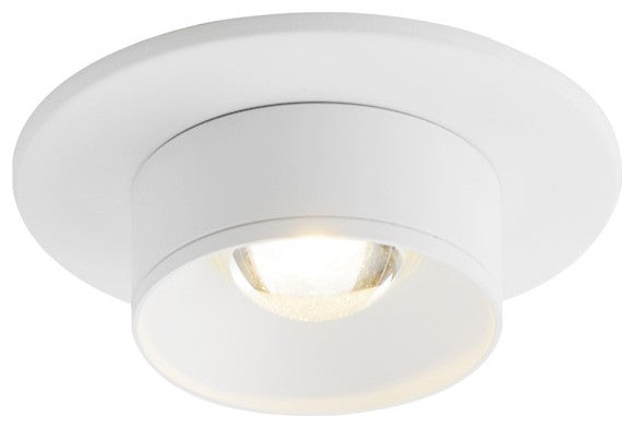Maxim Lighting Caldera 1-Light 120-277V LED Flush Mount, White