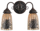 Meyda Lighting 74048 14.5" Wide Pine Barons 2 LT Wall Sconce