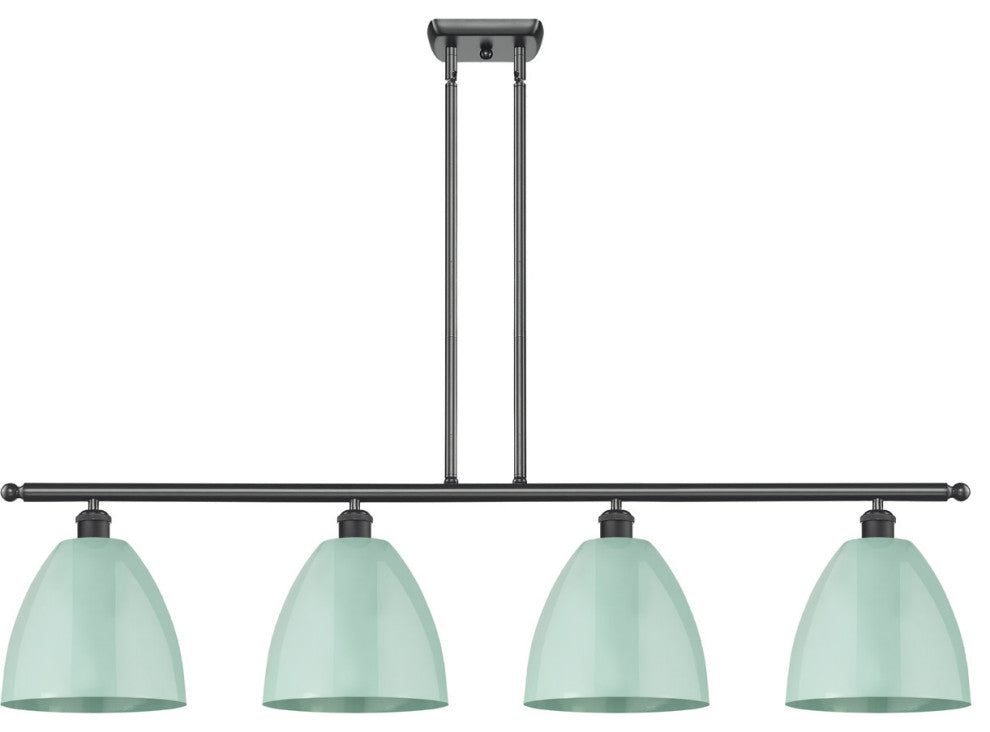 Innovations 516-4I-BK-MBD-9-SF-LED 4 Light Island Light, Matte Black