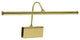 Grand Piano LED Clamp Lamp, Polished Brass