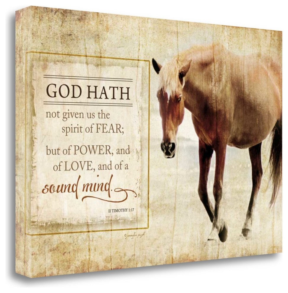 "God Hath" By Jennifer Pugh, Giclee Print on Gallery Wrap Canvas, Ready to Hang