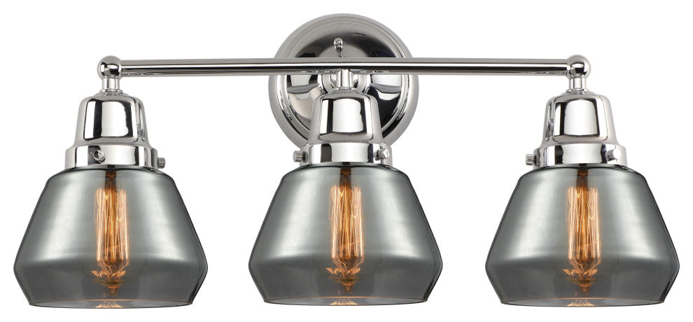 Innovations 623-3W-PC-G173 3-Light Bath Vanity Light, Polished Chrome