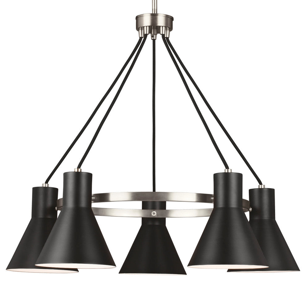 Generation Lighting 3141305 Towner 5 Light 29"W Chandelier - Brushed Nickel