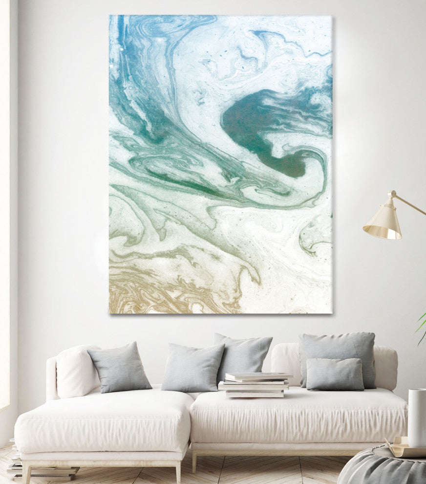 Deep Waves - 72 x 54 by Susan Bryant